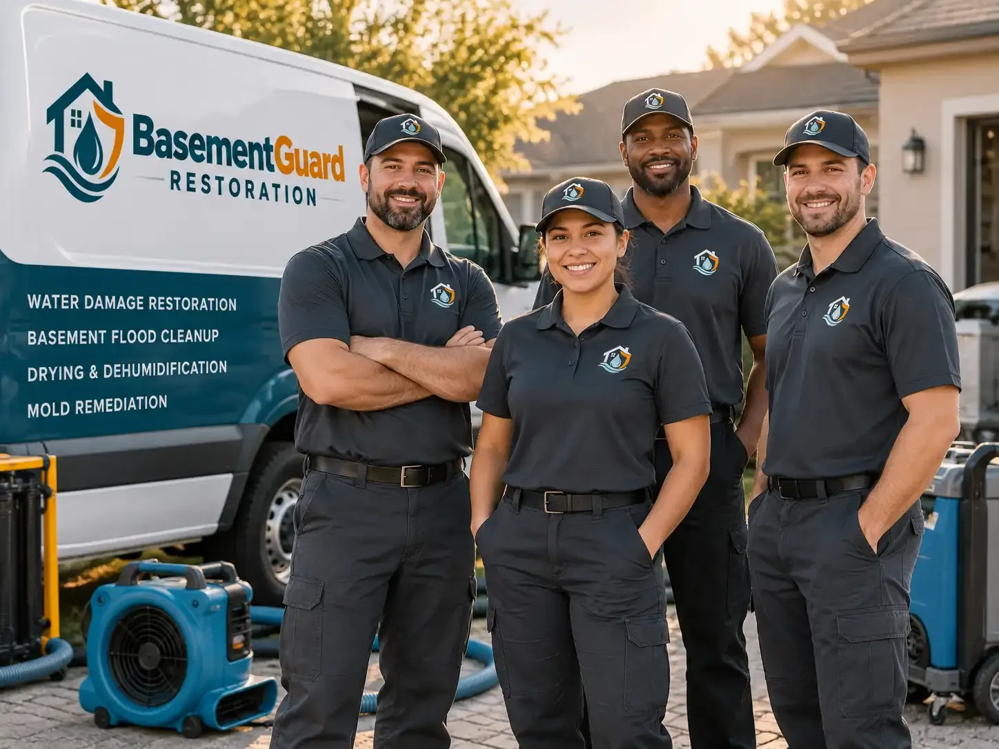 Basement Water Damage Restoration company in West Concord, MN